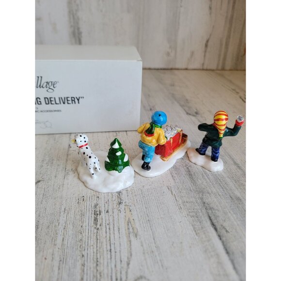 Dept 56 54313 Early Morning Delivery Snow village accessory Xmas - Picture 7 of 8